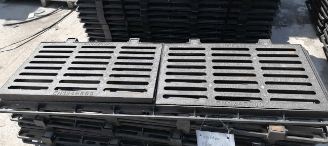 栾城球墨铸铁连体双篦展示